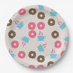 Coffee Shop B Paper Plates