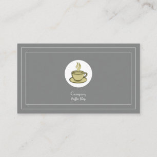 Coffee Shop Business Card