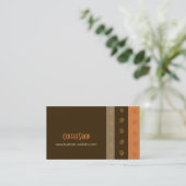 Coffee Shop Business Card (Standing Front)