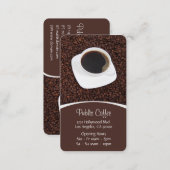 Coffee Shop Business Card (Front/Back)