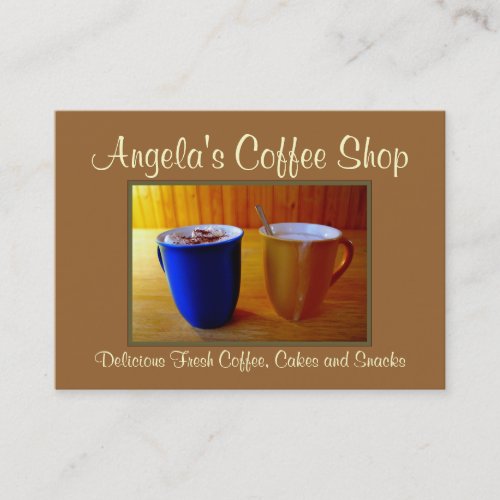 Coffee Shop/Cafe Business Card Templates