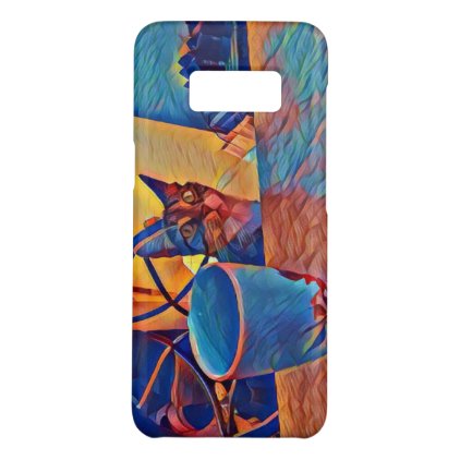 Coffee Shop Cat Case-Mate Samsung Galaxy S8 Case