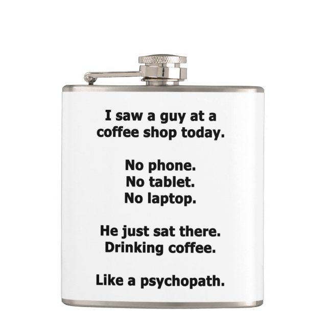 Coffee Shop Flask (Front)