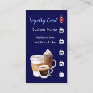 Coffee Shop Loyalty Card 4
