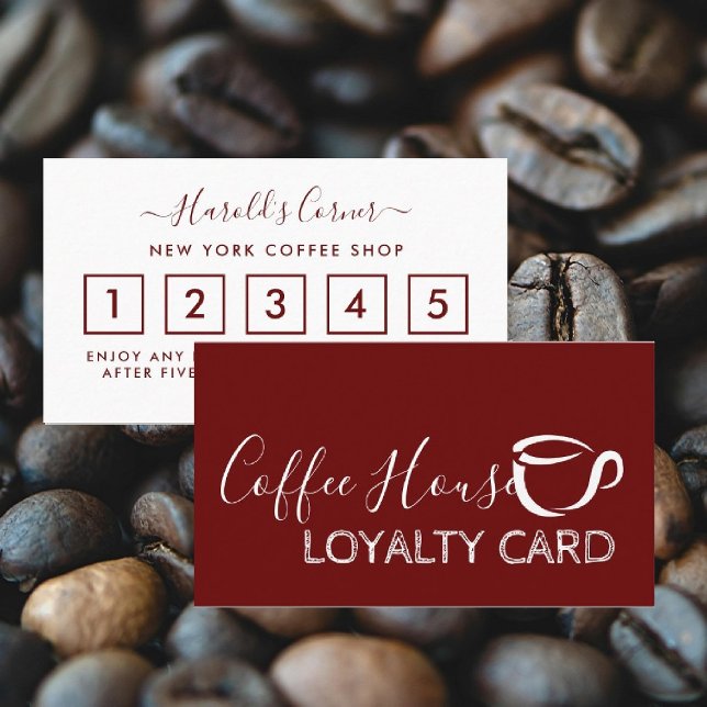Coffee Shop Loyalty Card - Coffee Icon (Creator Uploaded)