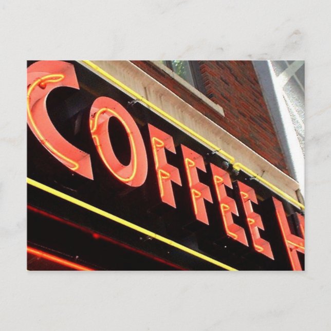 Coffee Shop Postcard (Front)
