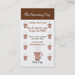 Coffee Shop Punch Card at Zazzle