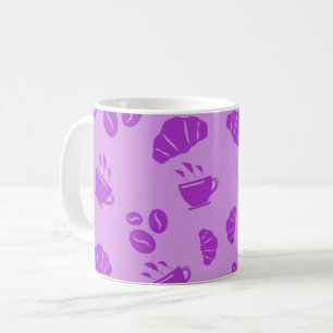Coffee Shop Style Pattern Mug