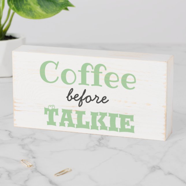 Coffee sign (In Situ Horizontal)