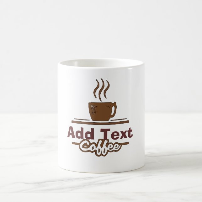 Coffee Sign, add name Mug (Center)