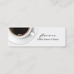 Coffee Skinny Business Card Template