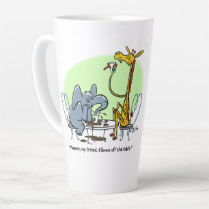 COFFEE SLOB by Jeff Willis Art Latte Mug