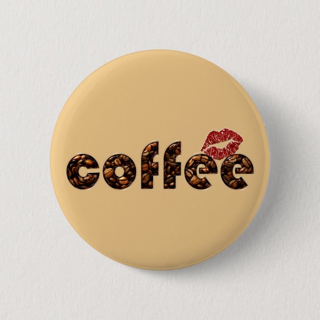 coffee smooch button (Front)