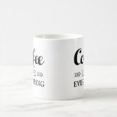 Coffee Solves Everything Coffee Mug (Center)