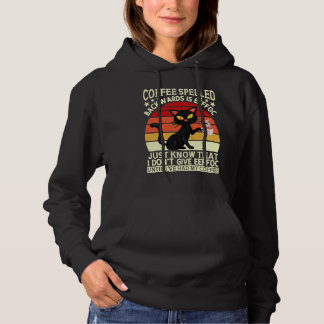 Coffee spelled backwards is eeffoc drinker Barista Hoodie