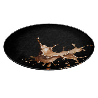 Coffee Spill Cutting Board
