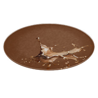 Coffee Spill Cutting Board