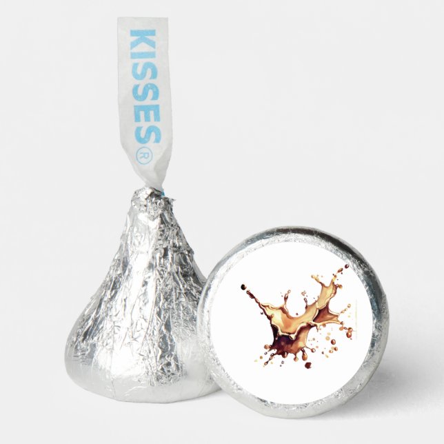 Coffee Spill Hershey®'s Kisses® (Front)