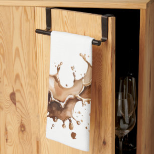 Coffee Spill Kitchen Towel