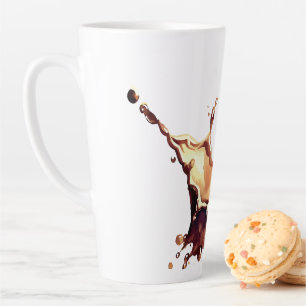 Coffee Spill Latte Mug