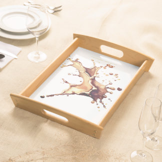 Coffee Spill Serving Tray
