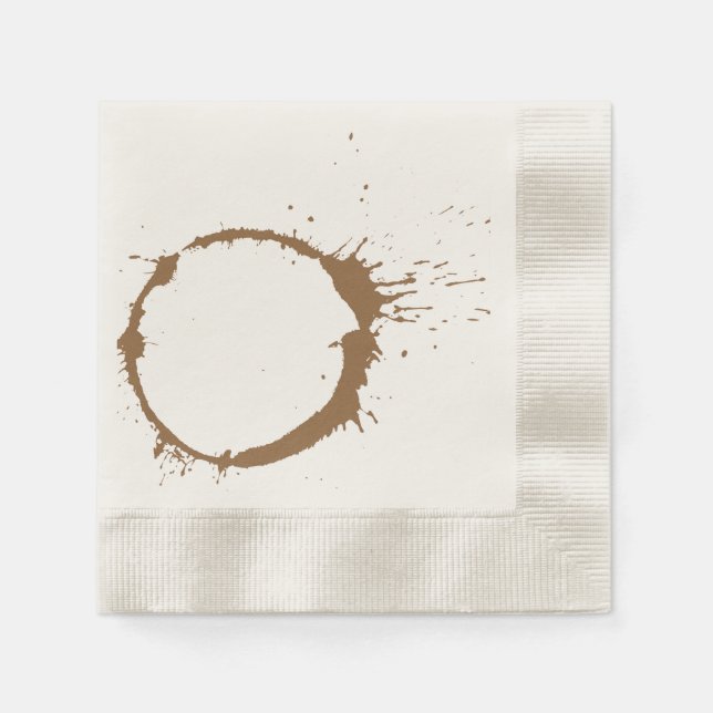 Coffee spot paper napkins (Front)