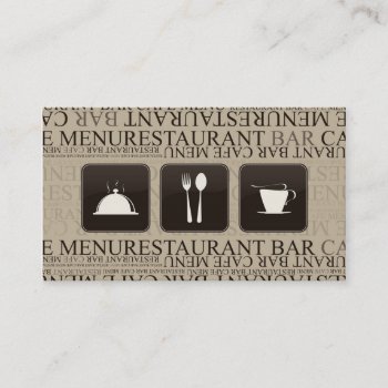 Coffee Stain Drink Punchcard Waitress Bar Barista Business Card by paplavskyte at Zazzle