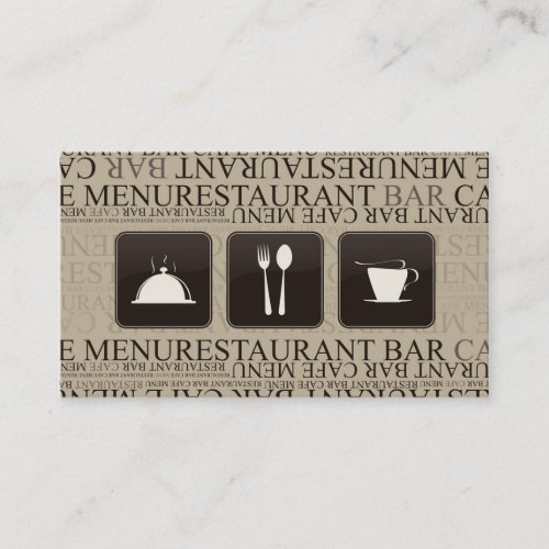 Coffee Stain Drink Punchcard Waitress Bar Barista Business Card