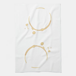 Coffee Stain Kitchen Towel
