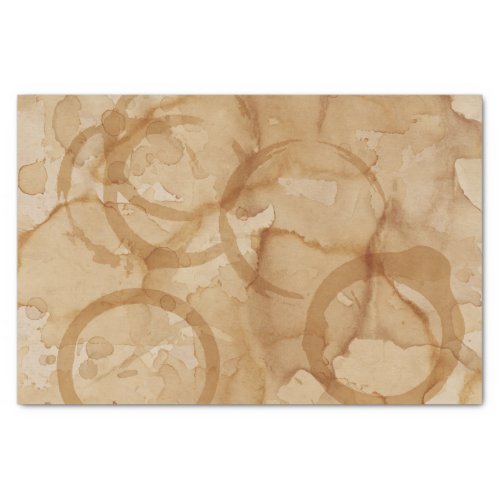 Coffee Stain Tissue Paper
