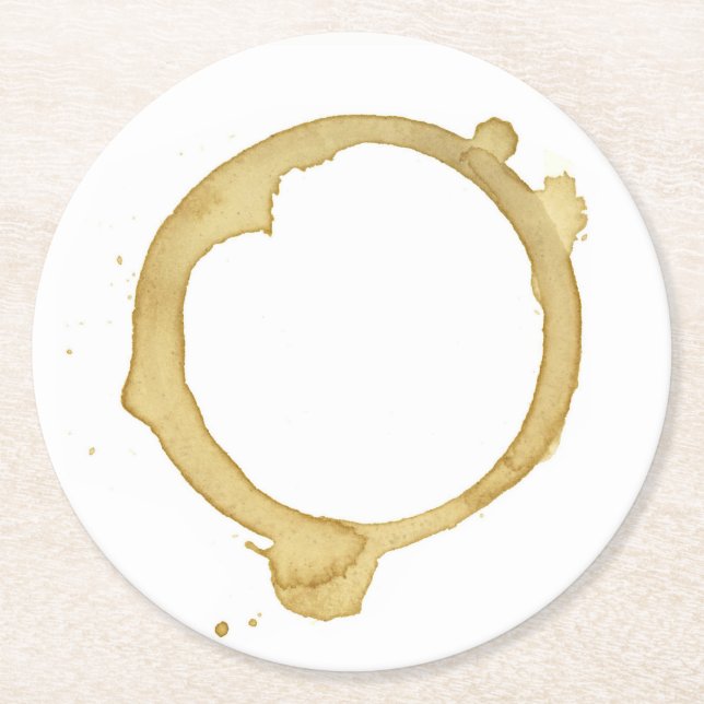 Coffee stained coasters (Front)