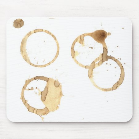 Coffee Stained Mouse Pad