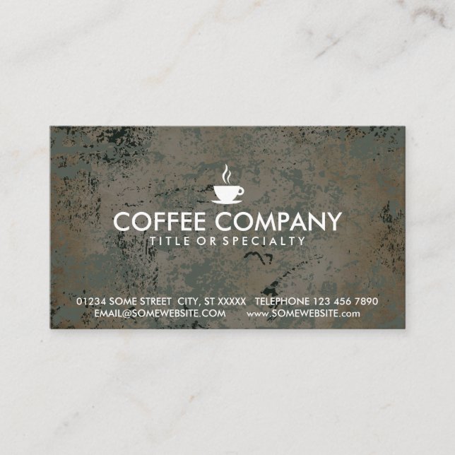 coffee stamp card (Front)