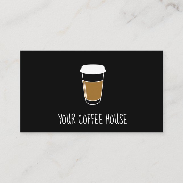 Coffee Stamp, loyalty card (Front)