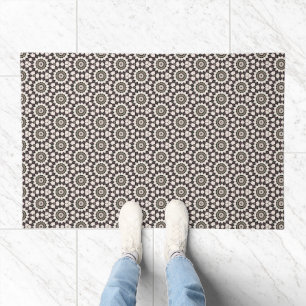 Coffee Star Small Print Doormat