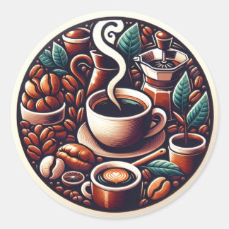 Coffee Sticker