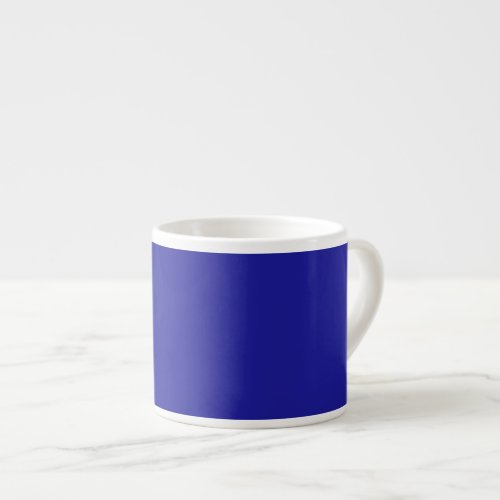 Coffee Strong Royal Blue Espresso Cup