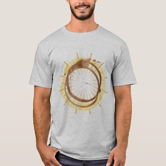 Coffee Sunburst T-Shirt (Front)