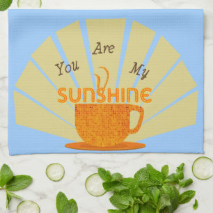 Coffee Sunshine American MoJo Kitchen Towels