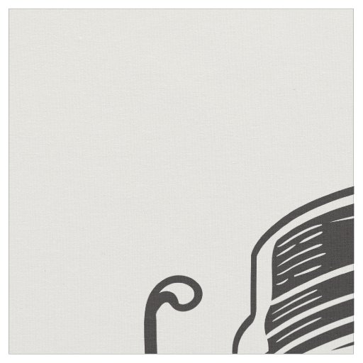 Coffee Superhero Fabric