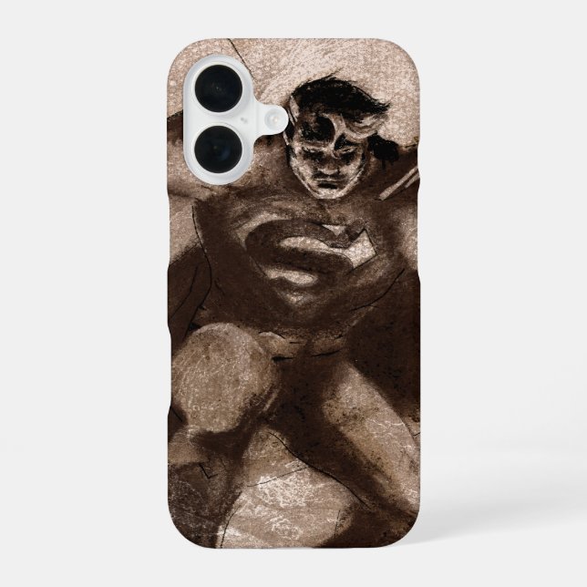 Coffee Superman Iphone Case (Back)