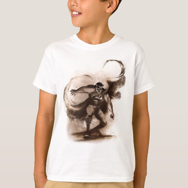 Coffee Superman T-Shirt (Front)