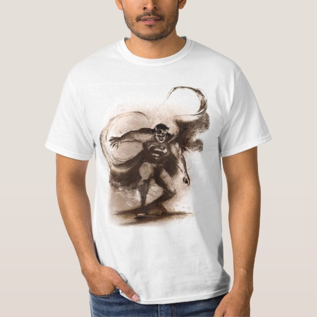 Coffee Superman T-Shirt (Front)