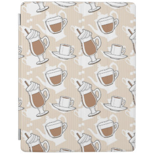 Coffee, sweet pattern iPad smart cover