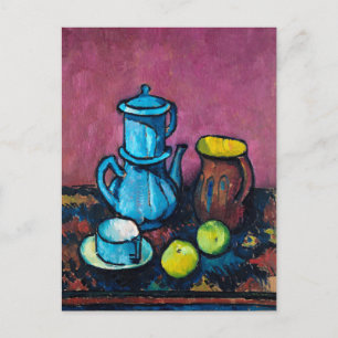 Coffee Tableware and Apples Alexander Kanoldt Postcard