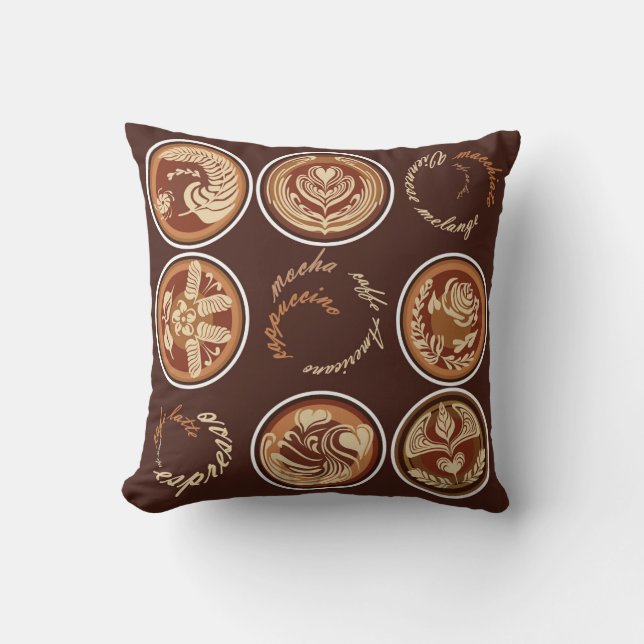 Coffee Talk Pillow (Front)