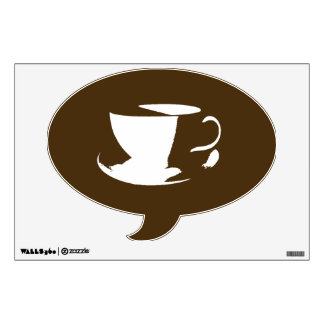 Coffee Talk Wall Decal