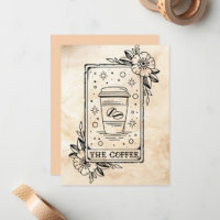 Coffee Tarot Card 