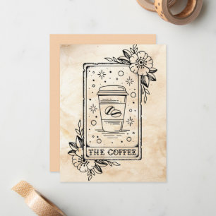 Coffee Tarot Card