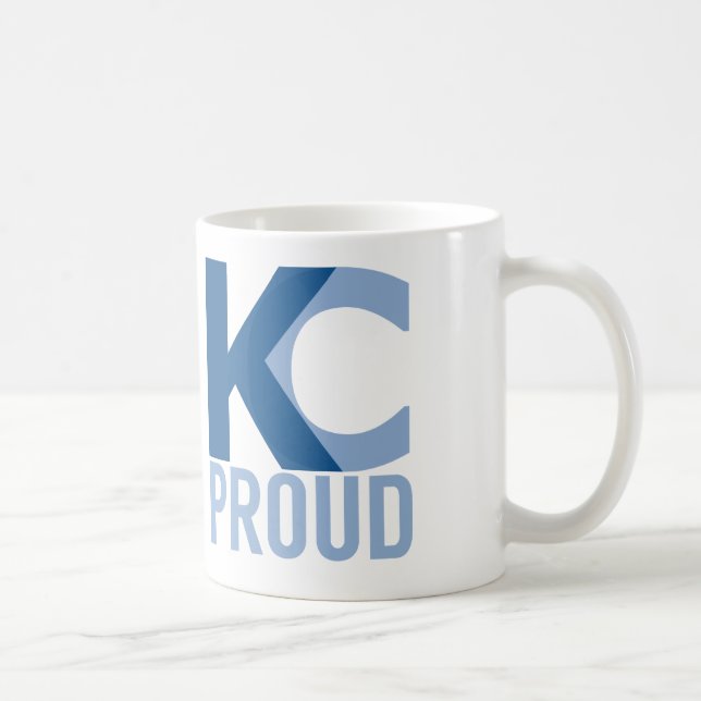 Coffee tastes better with a serving of KC pride! Coffee Mug (Right)